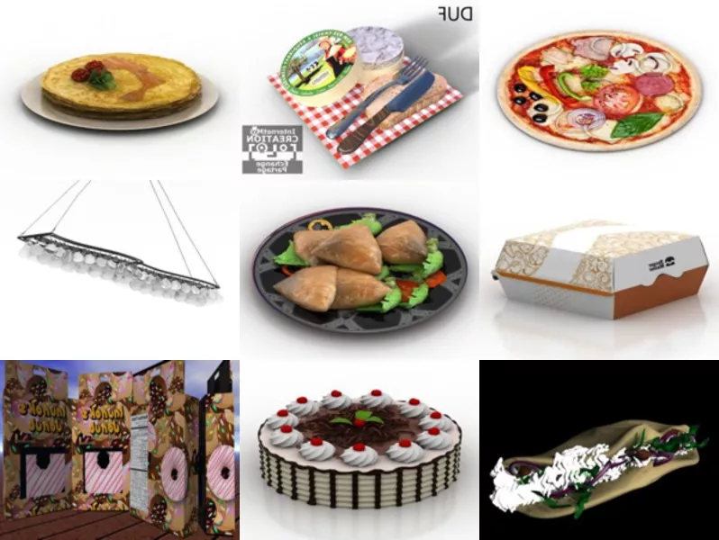 Top 11 Free 3D Food Models Resources Most Recent 2022