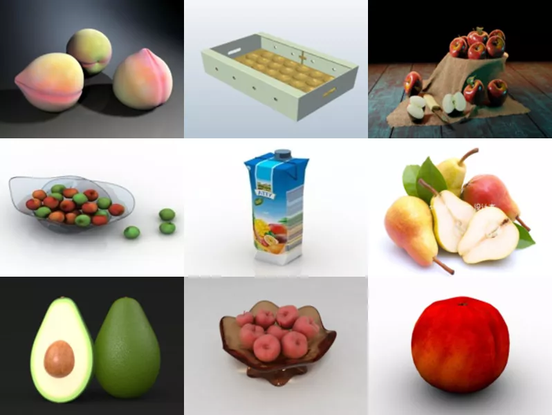 Top 11 Free 3D Fruit Models Resources Latest 2022