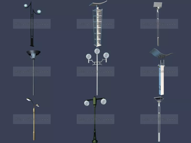 Top 11 Garden Light 3D Models Latest 2022
