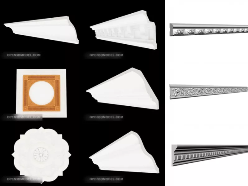 Top 11 Gypsum 3D Models for Rendering Most Recent 2022