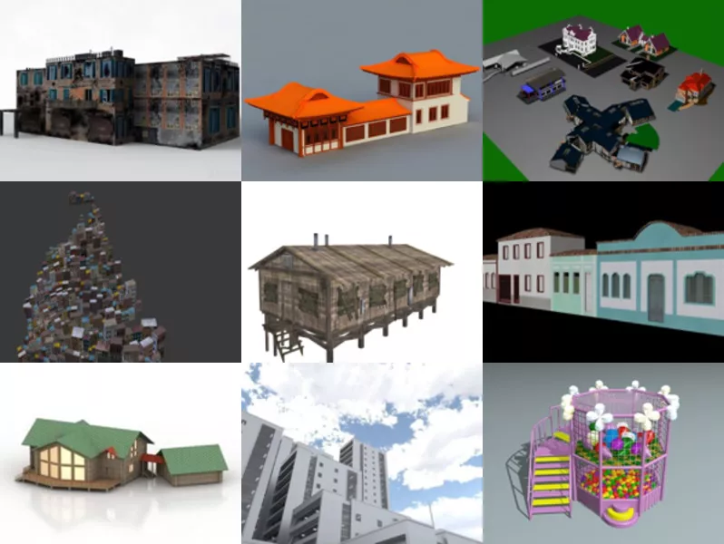 Top 11 Houses 3D Models for Design Most Recent 2022