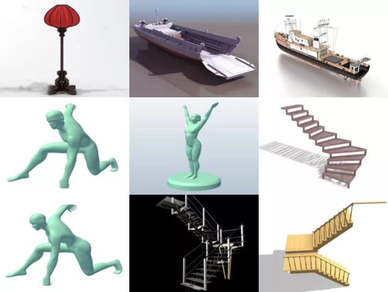 Top 11 Landing 3D Models for Design Latest 2022