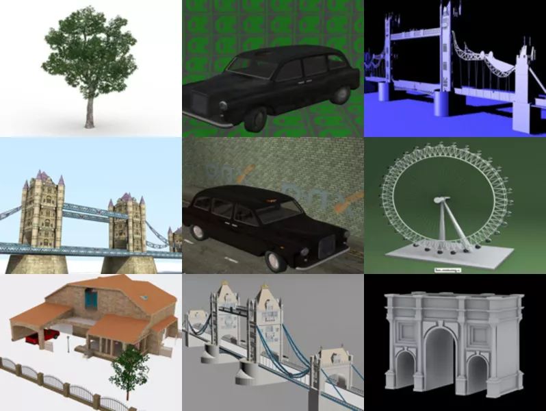 Top 11 London 3D Models for Free Latest 2022