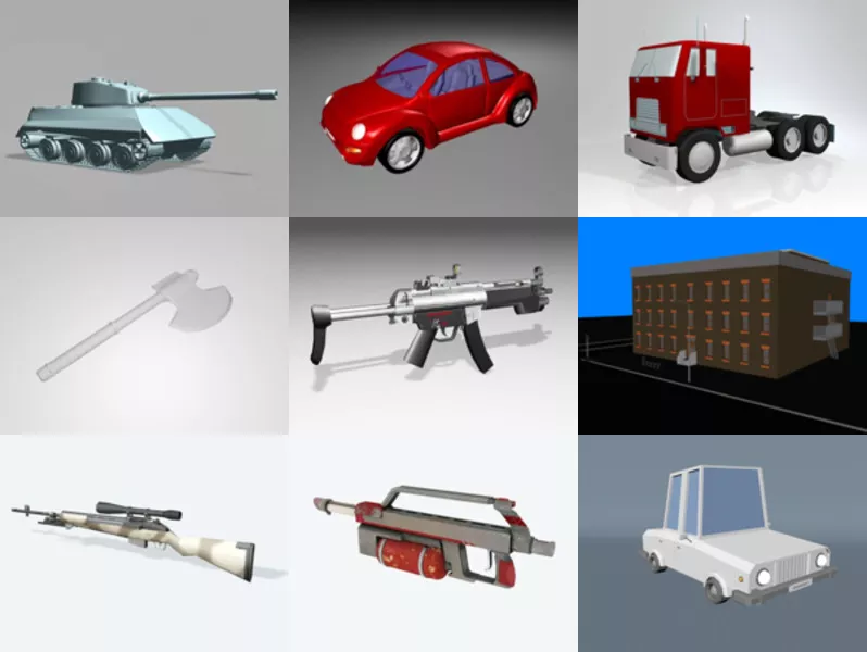 Top 11 Free 3D Lowpoly Models Stuff Most Recent 2022