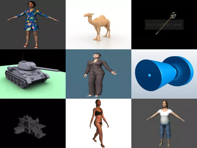 Top 11 Middle 3D Models Newest 2022