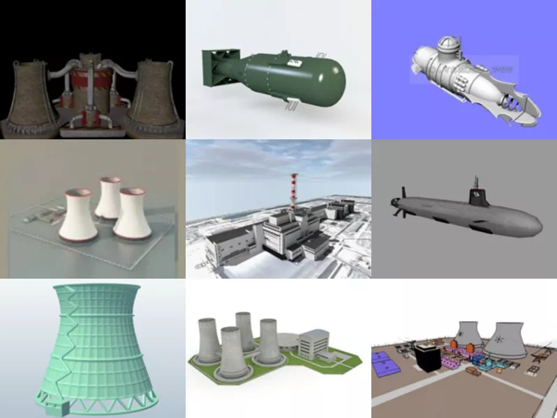 Top 11 Nuclear 3D Models Stuff Most Recent 2022