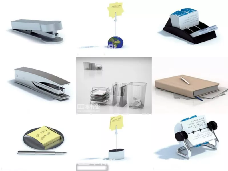 Top 11 Office Supplies 3D Models Most Recent 2022