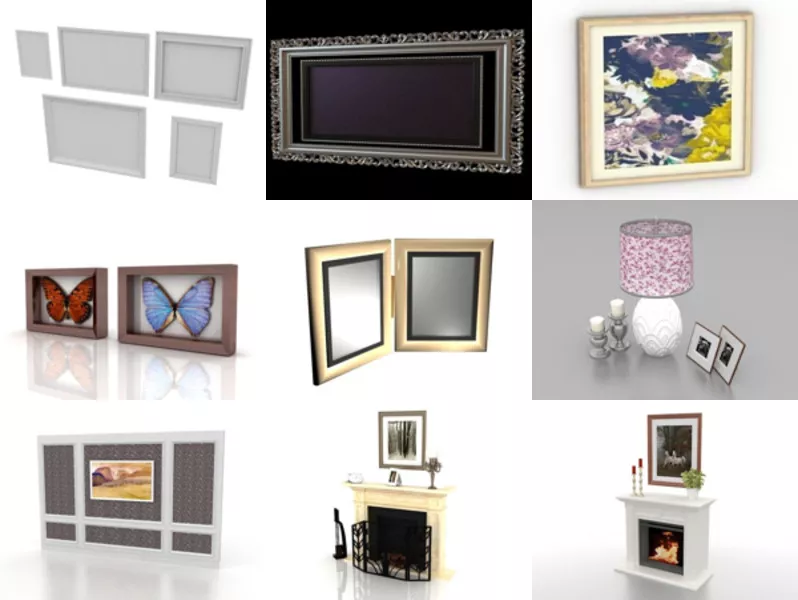 Top 11 Picture Frame 3D Models Newest 2022
