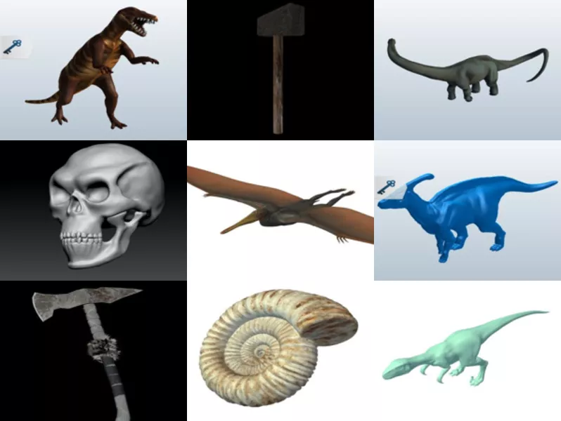 Top 11 Prehistory 3D Models Most Recent 2022