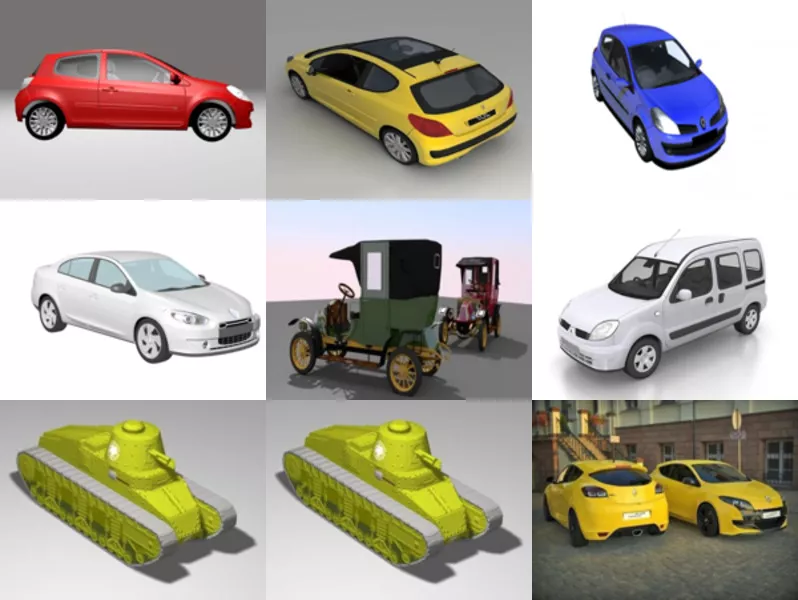 Top 11 Renault 3D Models for Free Latest 2022