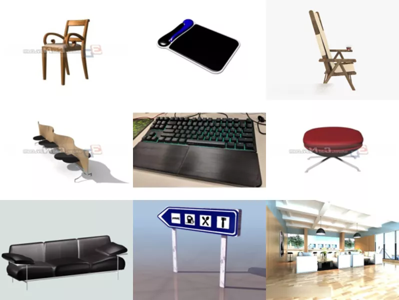 Top 11 Rest 3D Models Stuff Newest 2022