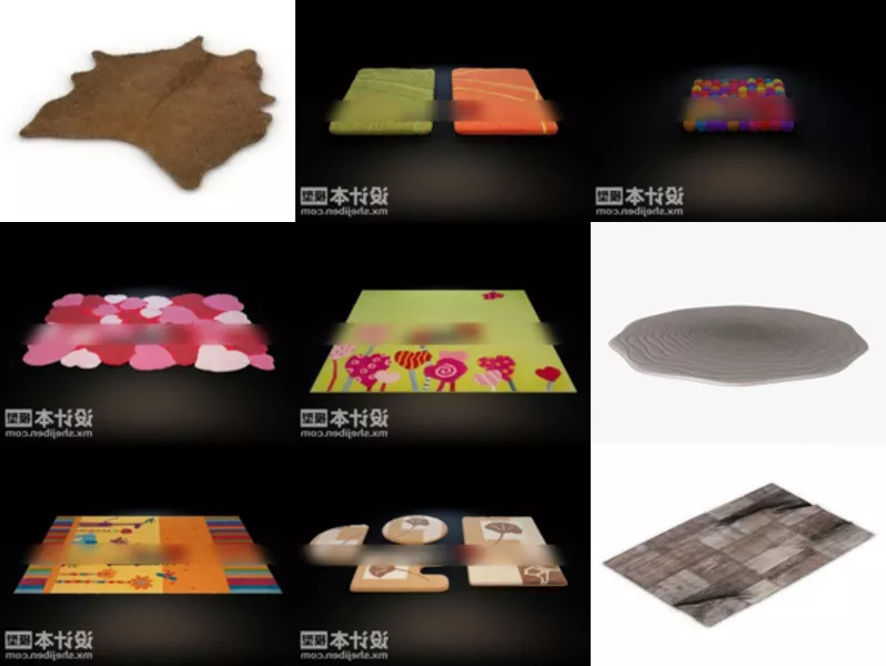 Top 11 Rug 3D Models Newest 2022