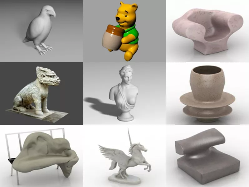 Top 11 Free 3D Sculpture Models Most Recent 2022