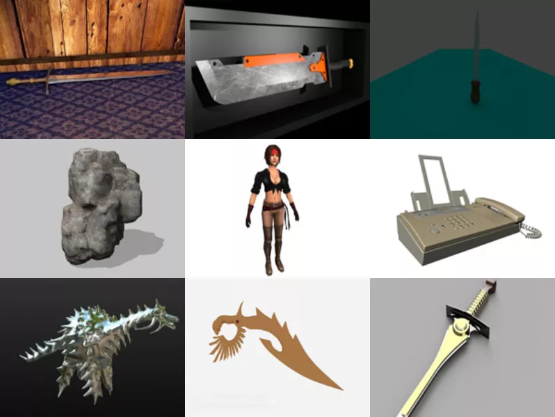 Top 11 Sharp 3D Models Stuff Most Recent 2022