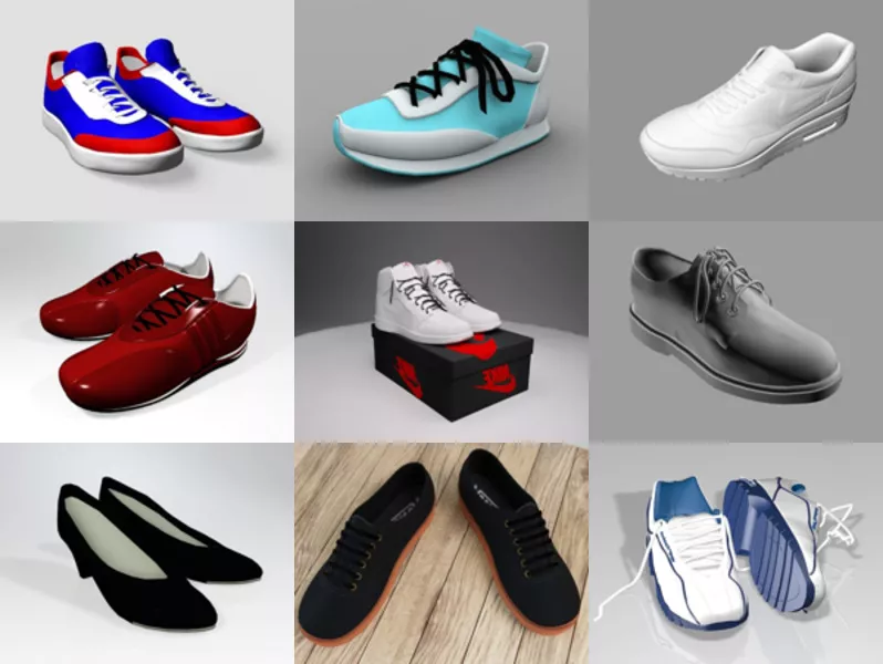 Top 11 Free 3D Shoe Models for Design Most Recent 2022