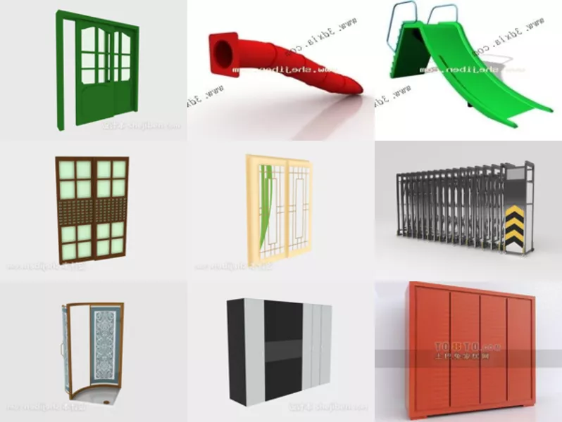 Top 11 Sliding 3D Models Latest 2022