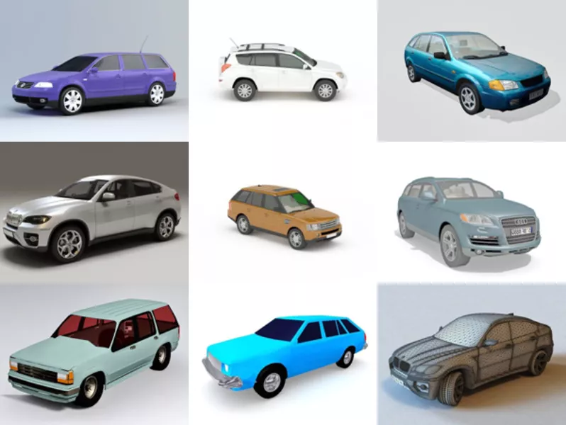 Top 11 Station Wagon 3D Models for Design Latest 2022