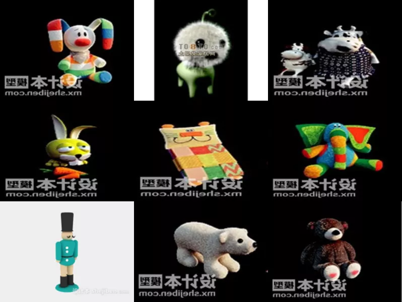 Top 11 Free 3D Stuffed Models Newest 2022