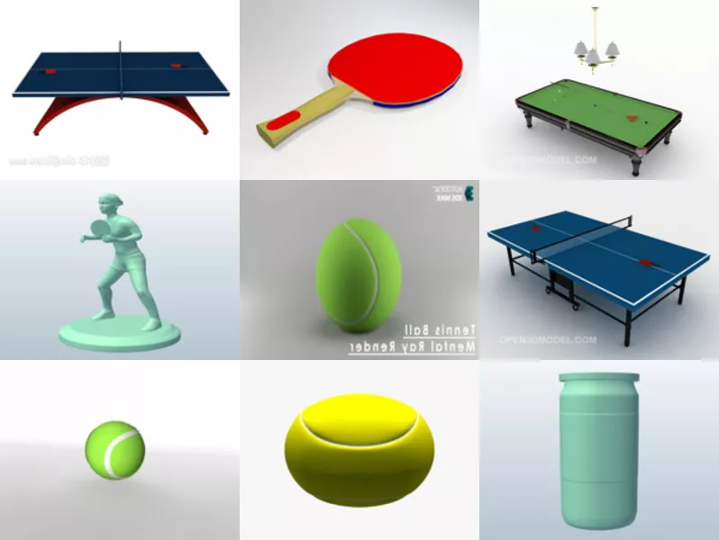 Top 11 Tennis 3D Models Resources Newest 2022
