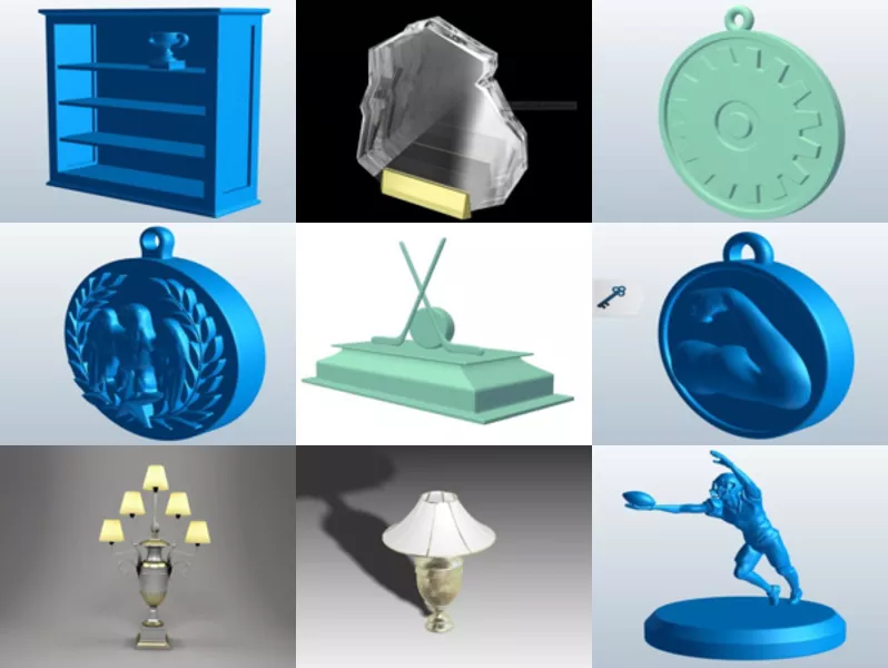 Top 11 Trophy 3D Models Resources Newest 2022