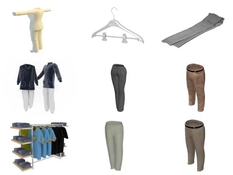 Top 11 Trousers 3D Models Newest 2022