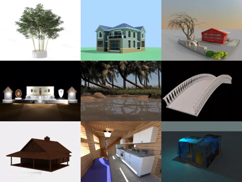 Top 11 Village 3D Models Resources Latest 2022