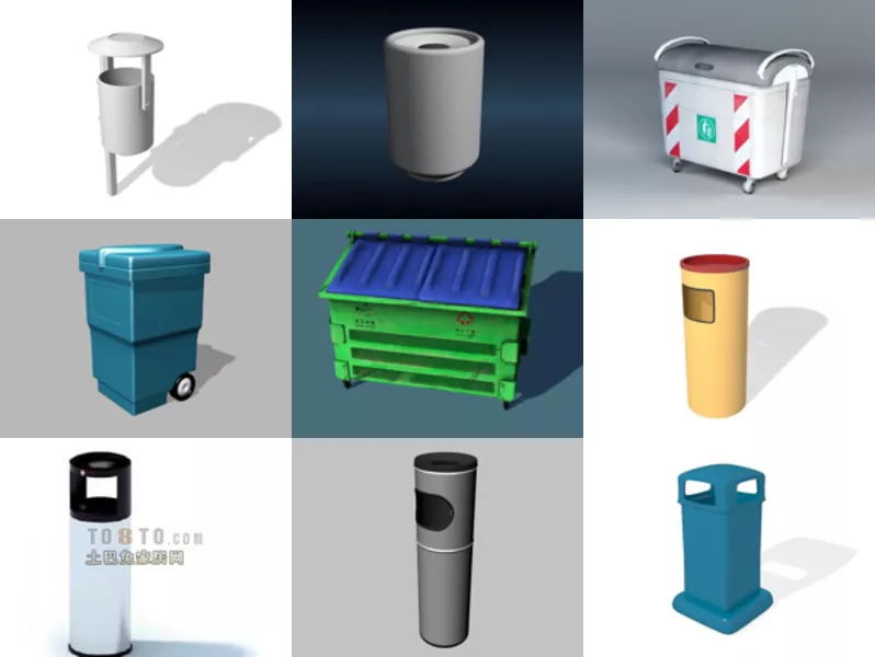 Top 11 Waste 3D Models Resources Newest 2022