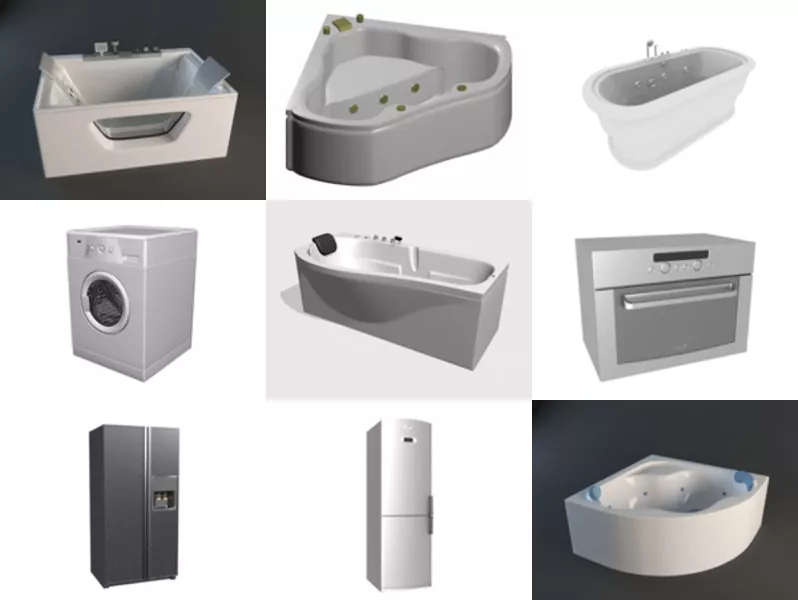 Top 11 Whirlpool 3D Models Latest 2022