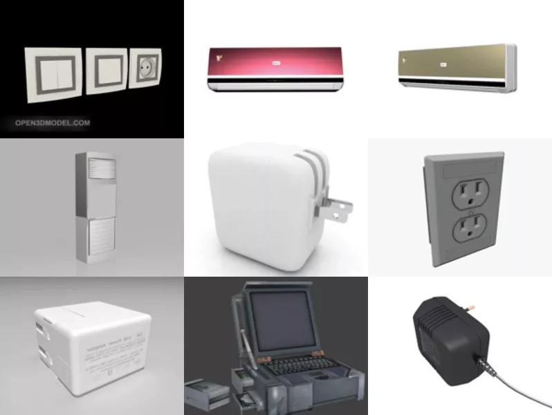 Top 12 Ac 3D Models for Rendering Newest 2022