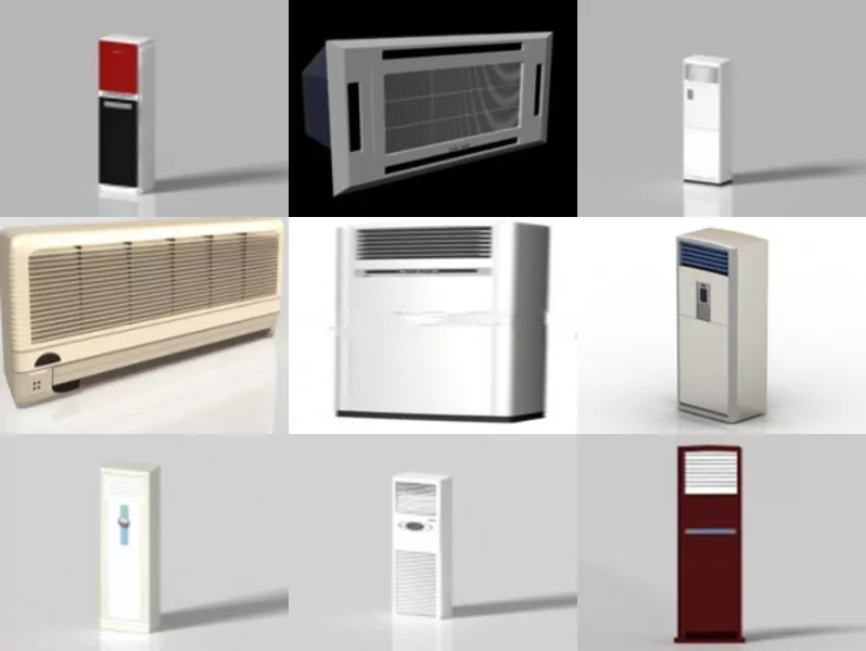 Top 12 Air Conditioning 3D Models Most Recent 2022