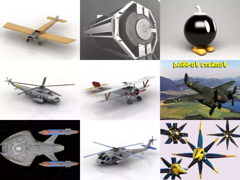 Top 12 Free 3D Aircraft Models Latest 2022