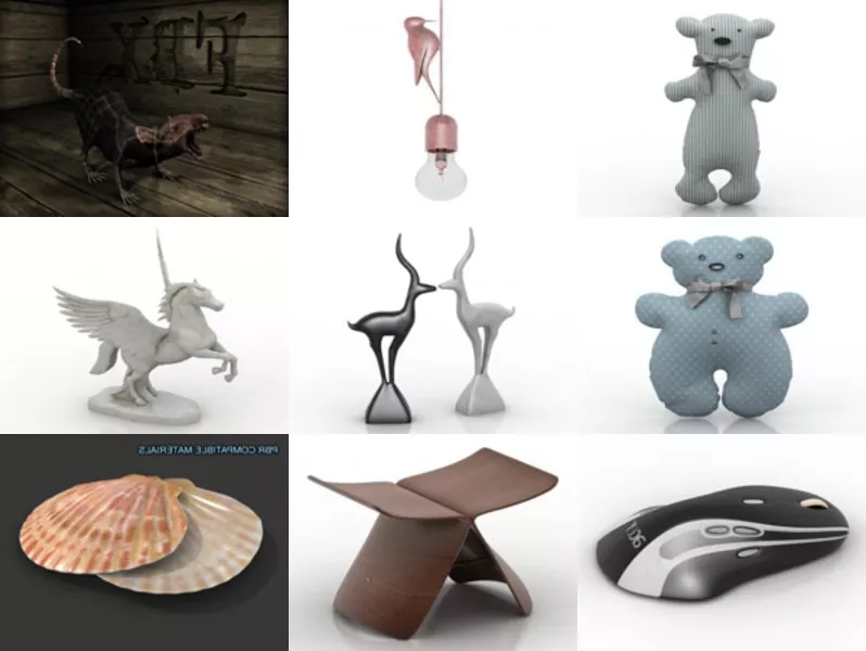Top 12 Free 3D Animal Models for Rendering Latest 2022