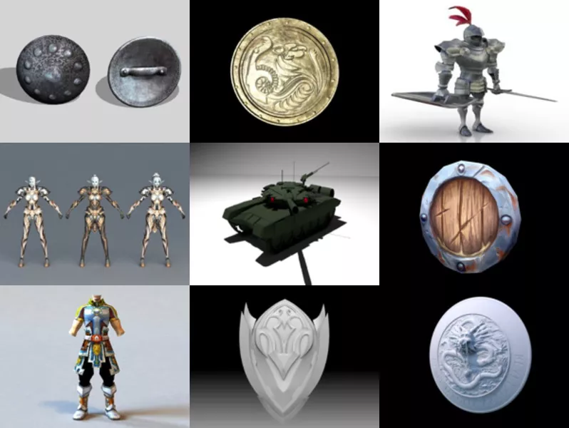 Top 12 Armour 3D Models Newest 2022