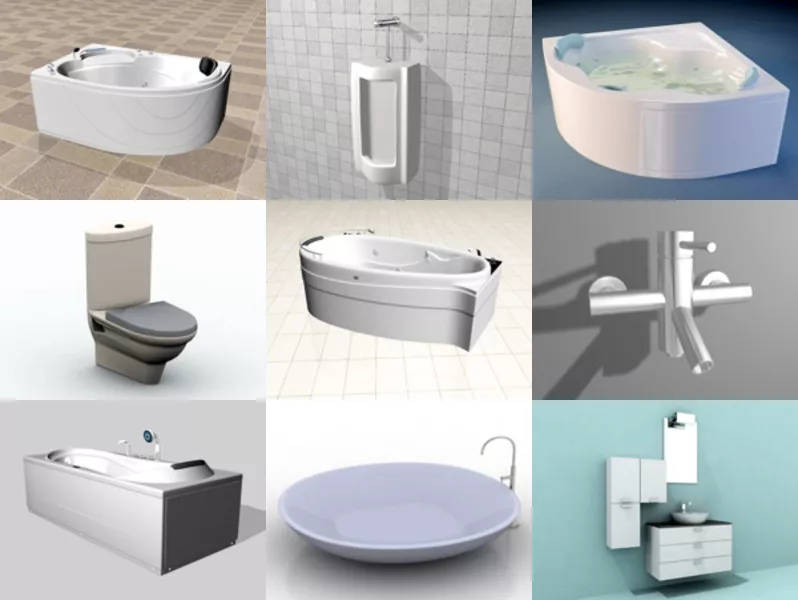 Top 12 Free 3D Bath Models Most Recent 2022