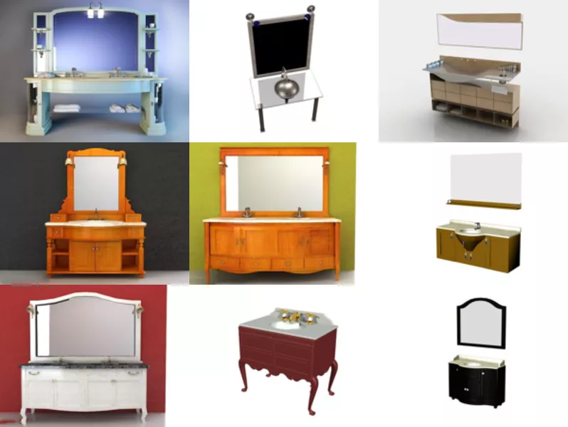 Top 12 Free 3D Bathroom Vanity Models Stuff Most Recent 2022