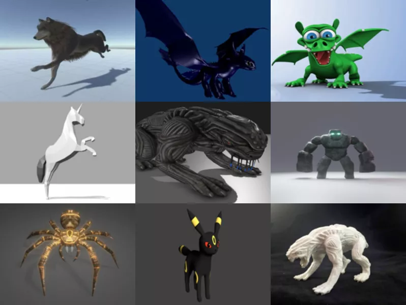 Top 12 Blender Creature 3D Models Most Recent 2022