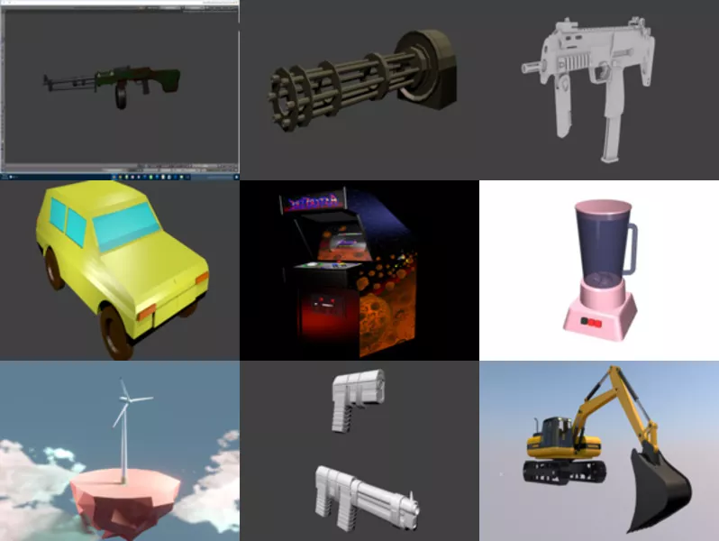Top 12 Blender Machine 3D Models for Rendering Newest 2022