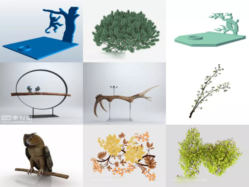 Top 12 Branch 3D Models Resources Latest 2022