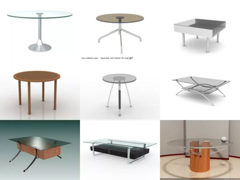 Top 12 Cafe Table 3D Models Resources Most Recent 2022