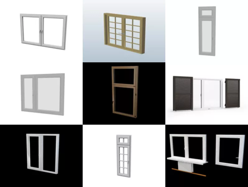 Top 12 Casement 3D Models for Free Newest 2022