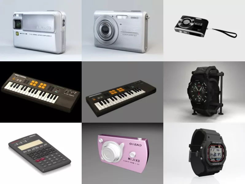 Top 12 Casio 3D Models Resources Latest 2022