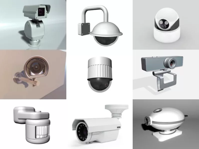 Top 12 Cctv Camera 3D Models Resources Latest 2022