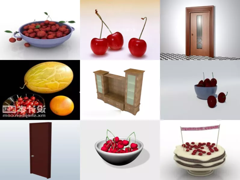 Top 12 Cherry 3D Models Most Recent 2022