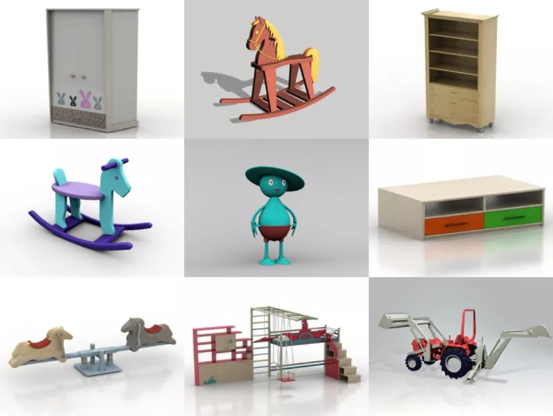 Top 12 Free 3D Children Models Most Recent 2022