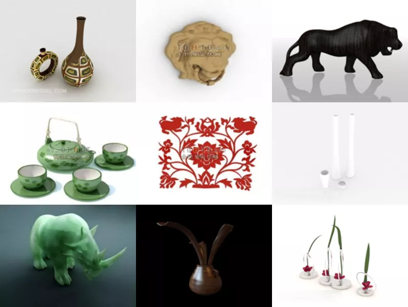 Top 12 Crafts 3D Models Newest 2022