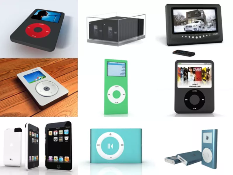 Top 12 Digital Audio Player 3D Models Latest 2022