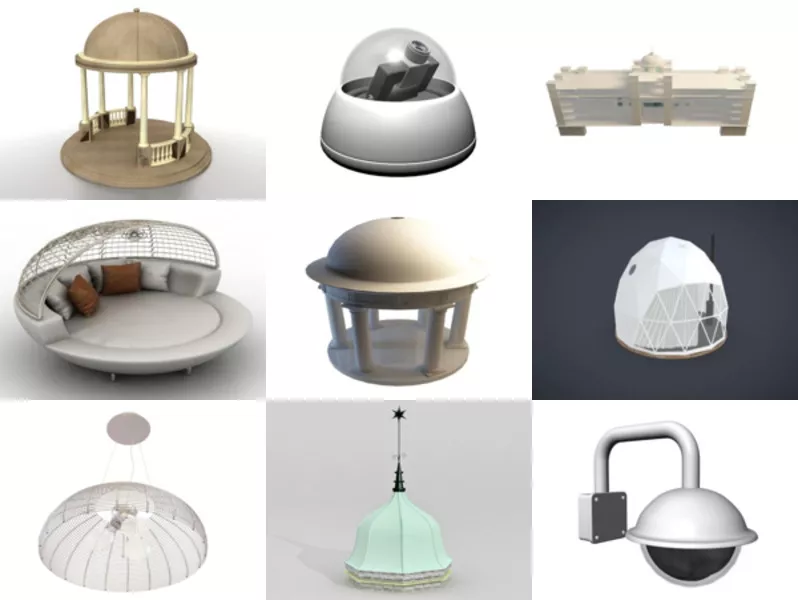 Top 12 Dome 3D Models Most Recent 2022