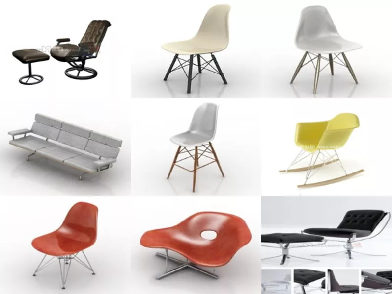 Top 12 Eames 3D Models Stuff Most Recent 2022