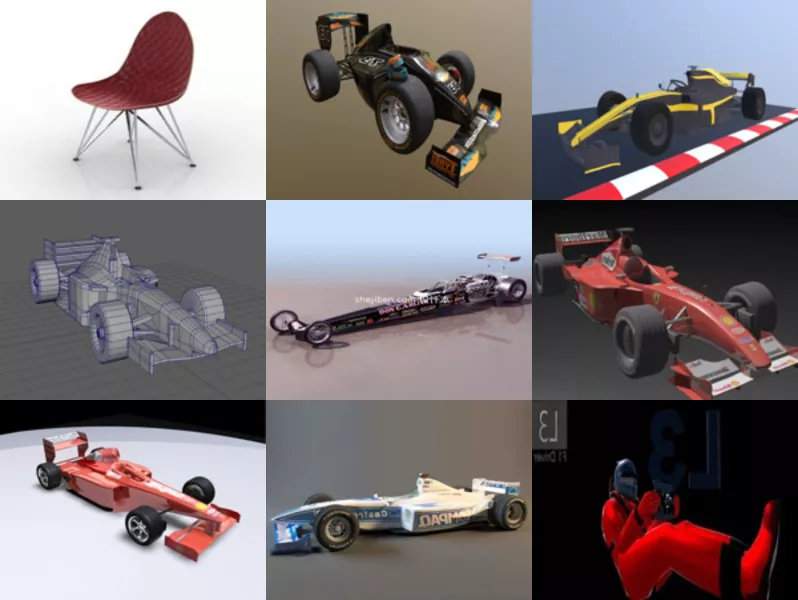 Top 12 F1 3D Models Resources Most Recent 2022