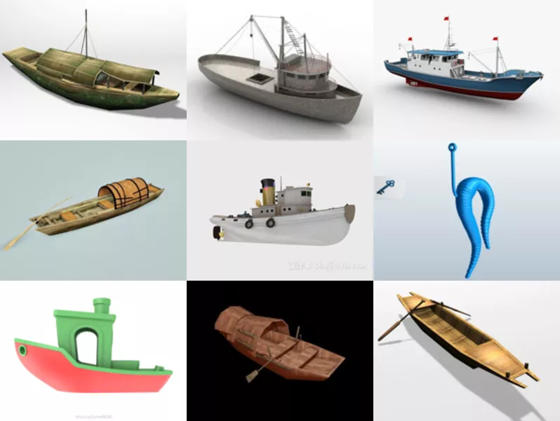 Top 12 Fishing 3D Models for Design Newest 2022